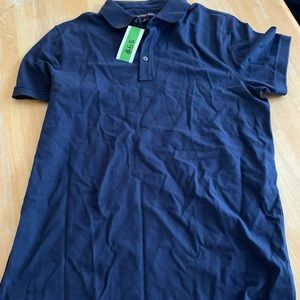 Michael Kors blue polo top